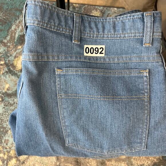 Vtg Wrangler Jeans VF Jeanswear Mens 40x32  Denim Pants Jeans Light Wash 70s - Picture 9 of 9